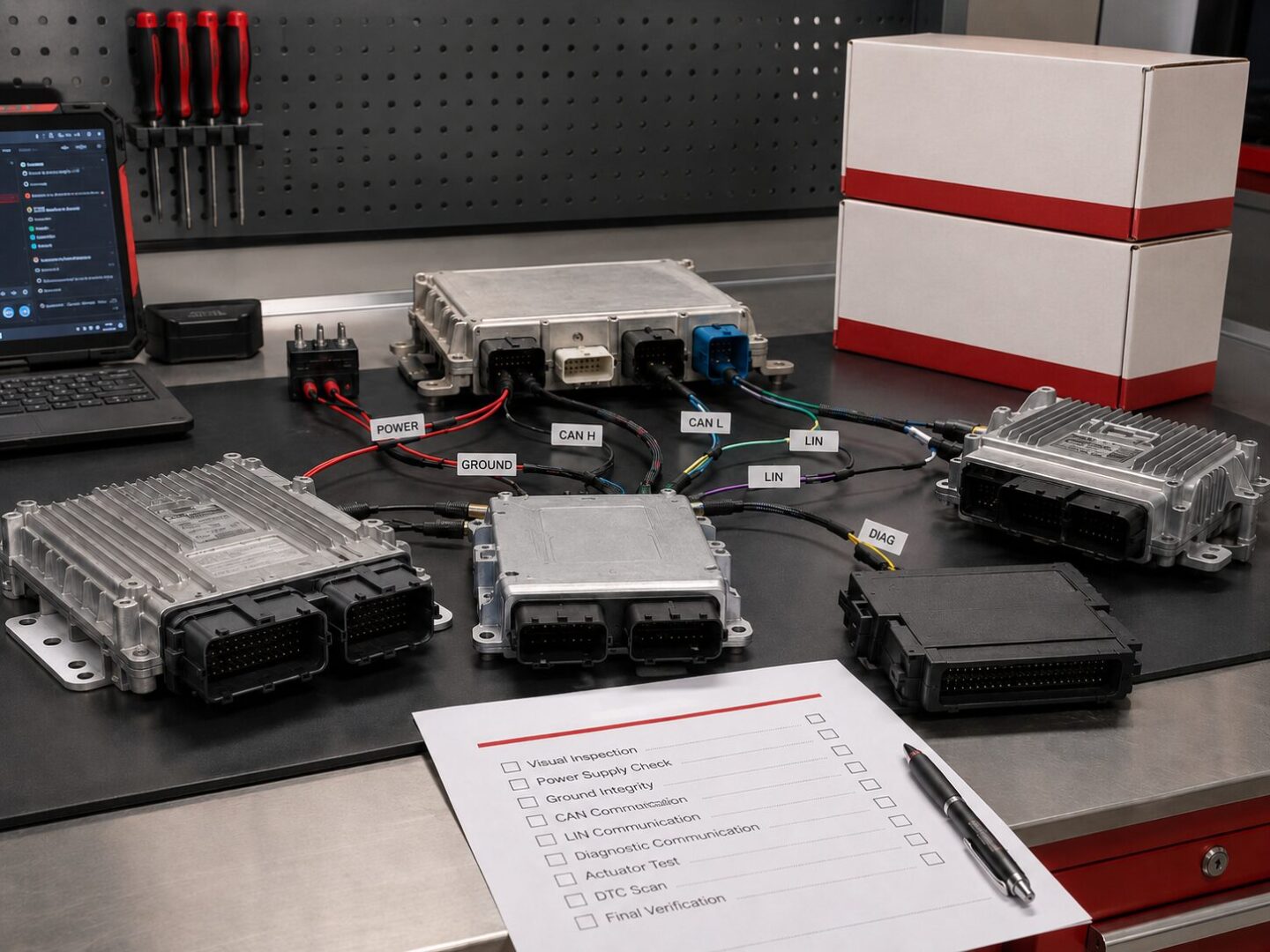 Multiple Control Module Network Setup Inspection Fee