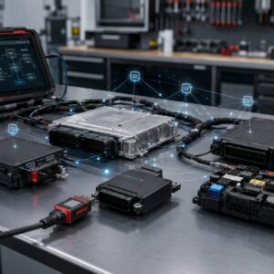 Vehicle Control Module Synchronizing Pairing